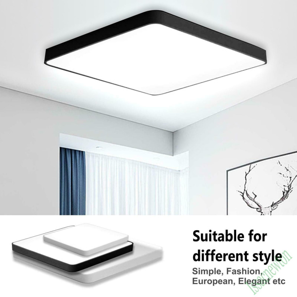 LED Ceiling Light Square Panel Down Light Kitchen Bedroom Living Room Wall Lamp