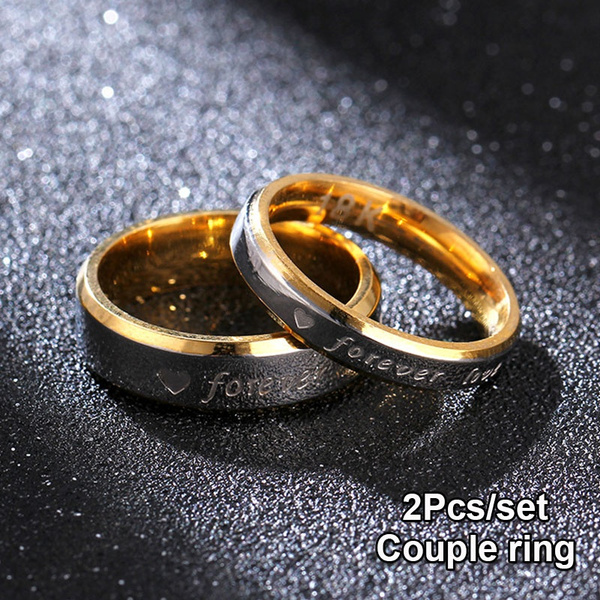 Forever love couple rings | My Couple Goal