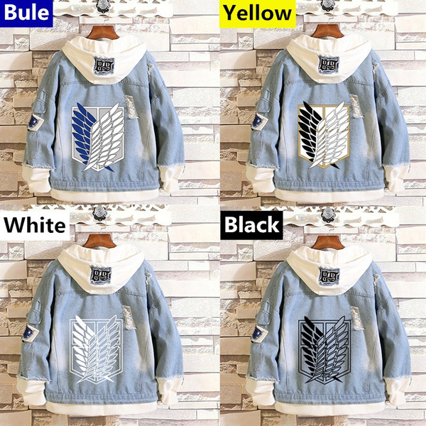 Denim Jacket (Hoodie), Men's Fashion, Coats, Jackets and Outerwear on  Carousell