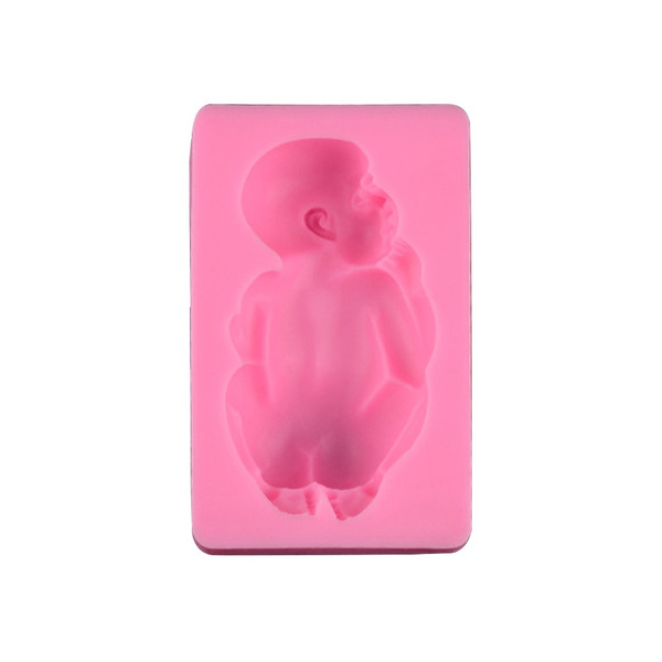 1Pc Giant Sleeping Baby Silicone Molds Baking DIY Tools for Jelly Wax Chocolate 