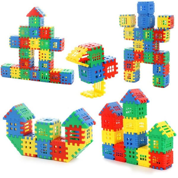 Plastic hot sale puzzle blocks