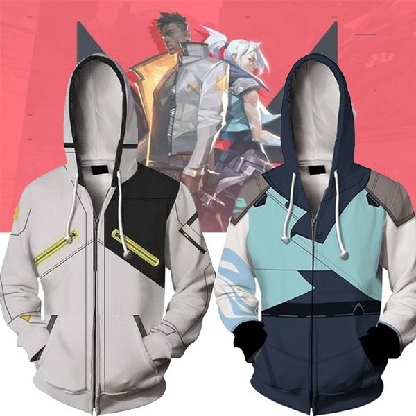 Sudadera con capucha VALORANT, sudaderas con estampado en 3D cosplay ropa  de manga larga Harajuku hoodies | Wish