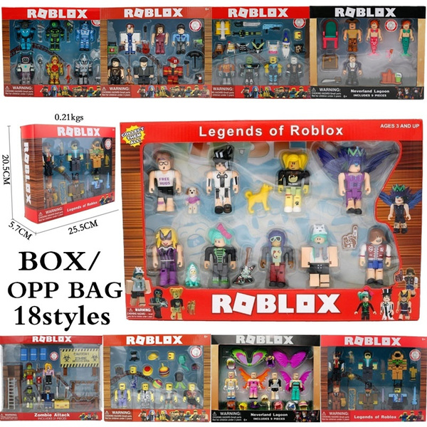 Game Roblox Figures Toys 7 8cm Pvc Actions Figure Kids Collection Christmas Gifts 18 Styles With Accessories Box Opp Bag Wish - roblox christmas toy game