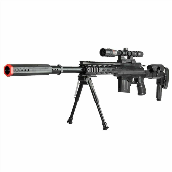 Comprar 315 FPS 6mm Airsoft Sniper Rifle Gun Full Tactical Setup