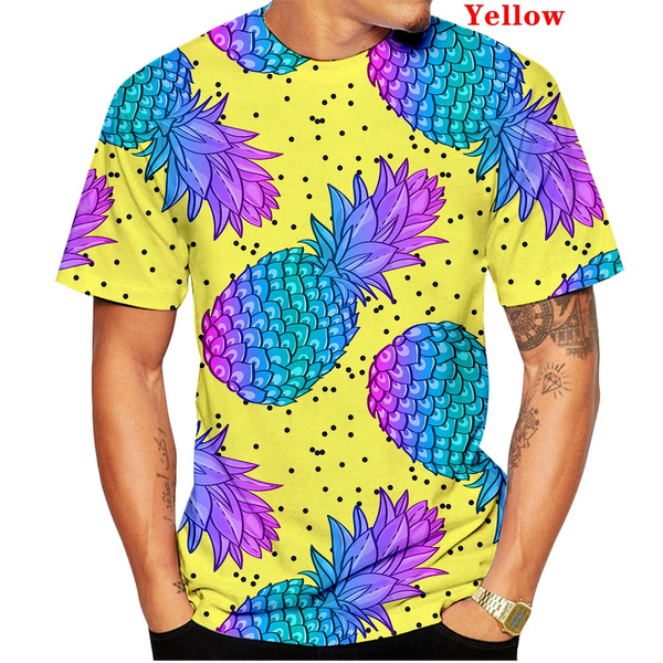 Short Sleeve Round Neck T-Shirt Tops 