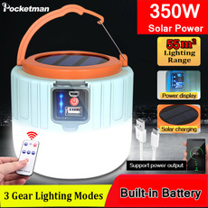 Outdoor, led, solarchargerpowerbank, camping