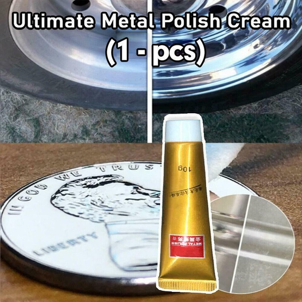 Ultimate Metal Polish Cream Rust Remover Stainless Steel Ceramic