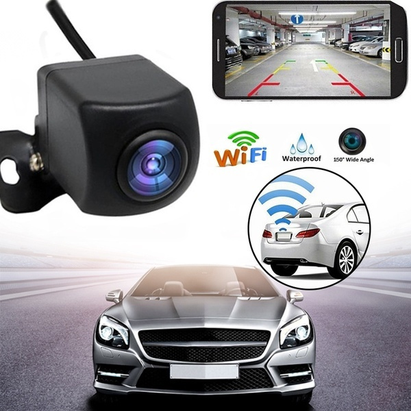 Wireless Backup Camera HD WIFI Rear View Camera for Car, Vehicles, WiFi  Backup Camera with Night Vision, IP67 Waterproof LCD Wireless Reversing