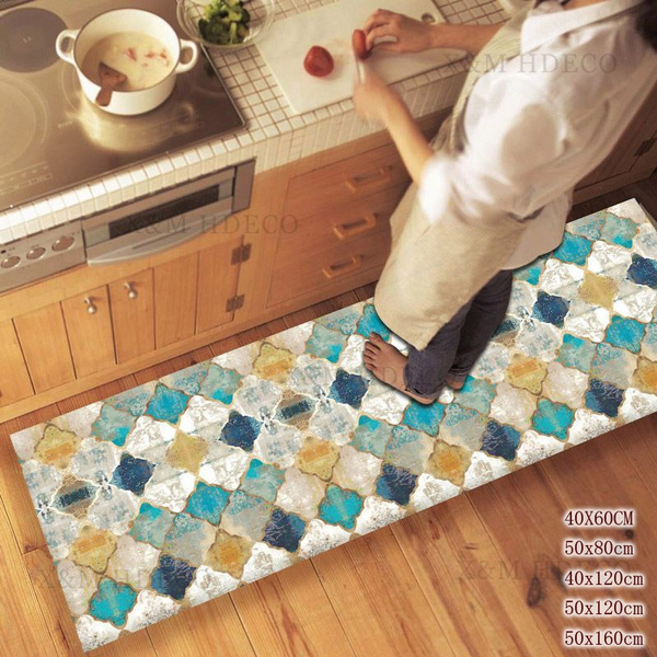 Moroccan Floor Mat,Kitchen Mats, Non-slip Mat & Kitchen Rug