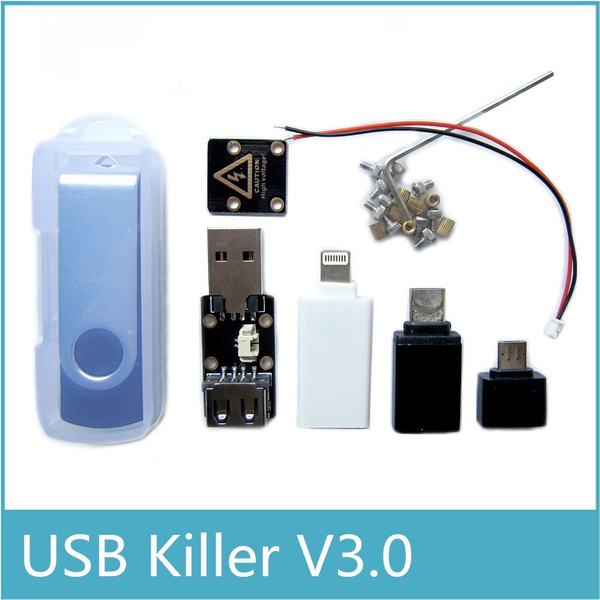 USBKILLER V3 With Switch | High Voltage Pulse Generator | USB Computer Killer For Testing | Gray