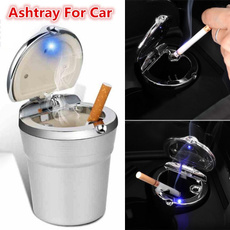 Cup, led, ashtray, Cars