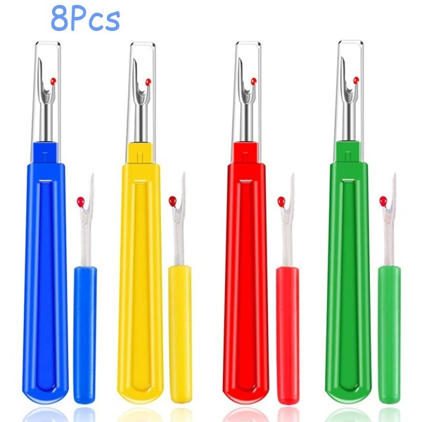 8 Pcs Sewing Seam Ripper and Thread Remover Kit Colorful Sewing