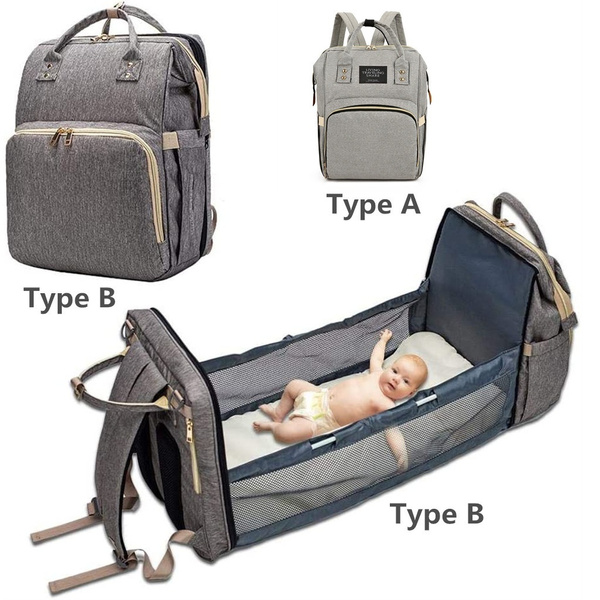 diaper bag bed