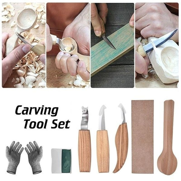  Wood Carving Tools Set, Wood Whittling Kit for