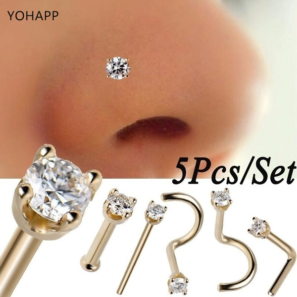 diamond body piercing jewelry