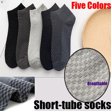Fiber, Breathable, Men, Socks