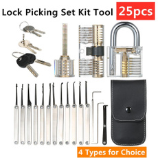 lockpicktool, Steel, padlocklock, lockpickset