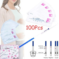20pcs Early Pregnancy Test Strips Urine Measuring 99% Accuracy Women HCG  Early Testing Kits Home Private Expecting a baby