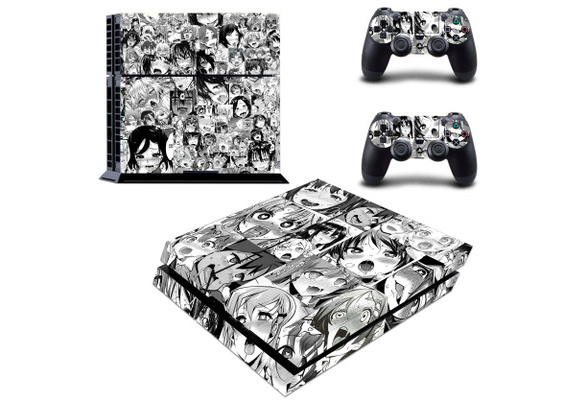 Anime Ahegao Funny Sexy Skin Decals Stickers Xbox one S Slim Console  Controllers