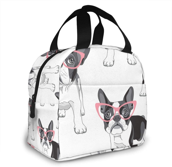Puppy with Pink Glasses Weekender Bag 