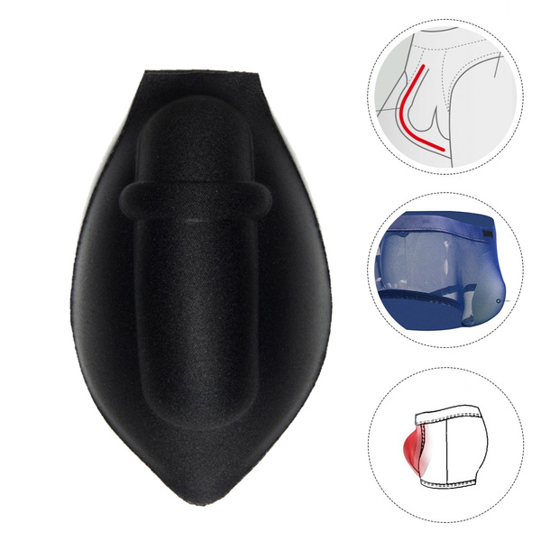 Men Bulge Enhancer Cup Pouch Enlarge Pad Practical Underwear Sponge Pad