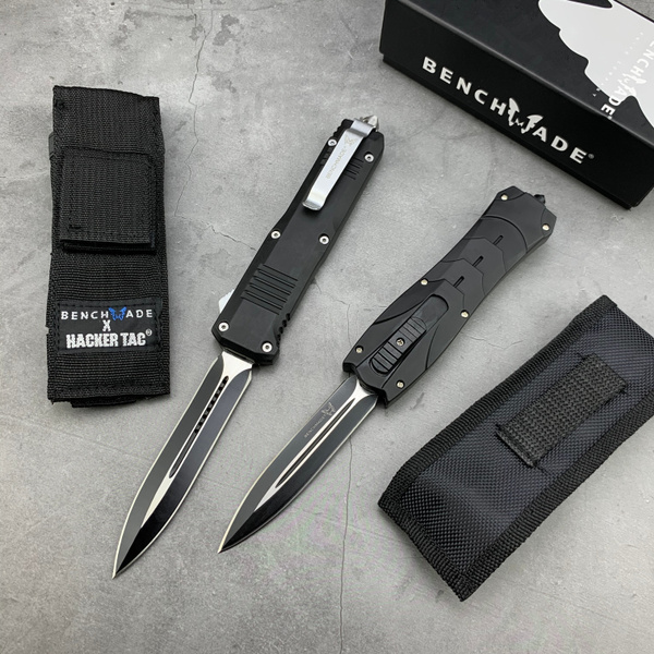 Benchmade Spring knife Tactical Knives AUTO EDC Spring Assist Knife Fixed  Blades Double Edge Survival Knifes Camping Hunting Cutting Knifes Fast  Opening