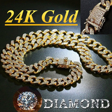 DIAMOND, Jewelry, Chain, Crystal