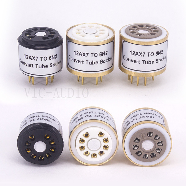 1PC 12AX7 12AU7 ECC82 ECC83 TO 6N2 6N1 6N6 6922 ECC88 E88CC DIY Audio ...