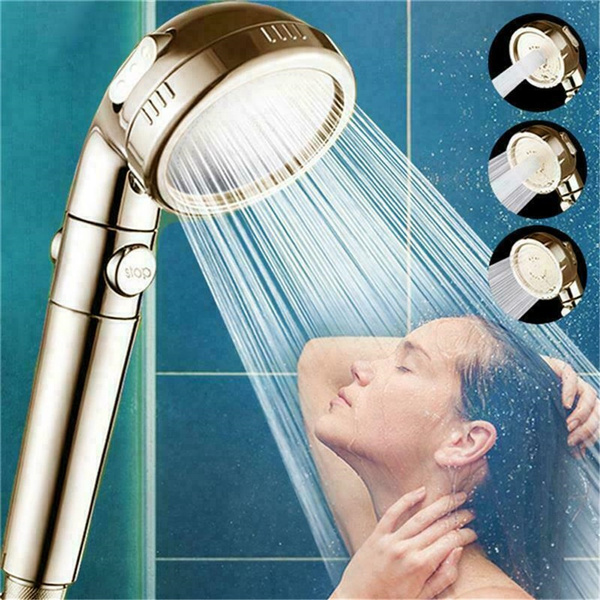 Shower Head Ionic Handheld High-Pressure Water-Saving Filtration Hand Showerhead