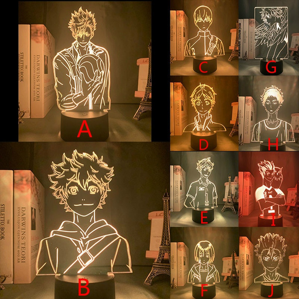 shoyo hinata led lamp