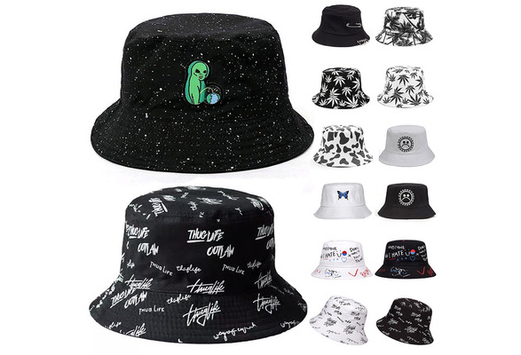 Summer Unisex Hip Hop Bucket Hats Viking Warrior Women Men