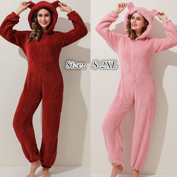 Fleece sales jumpsuit womens