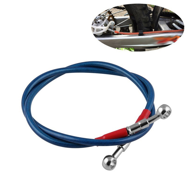 Motorcycle Electric Vehicle Universal Brake Hose Stainless Steel Braided Brake Oil Hose Pipeline