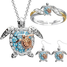 Turtle, Fashion, turtlenecklace, Earring