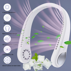 Mini, fashionneckhangingfan, usb, usbportableneckhangingfan