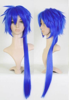 wig, Blues, Cosplay, Vocaloid