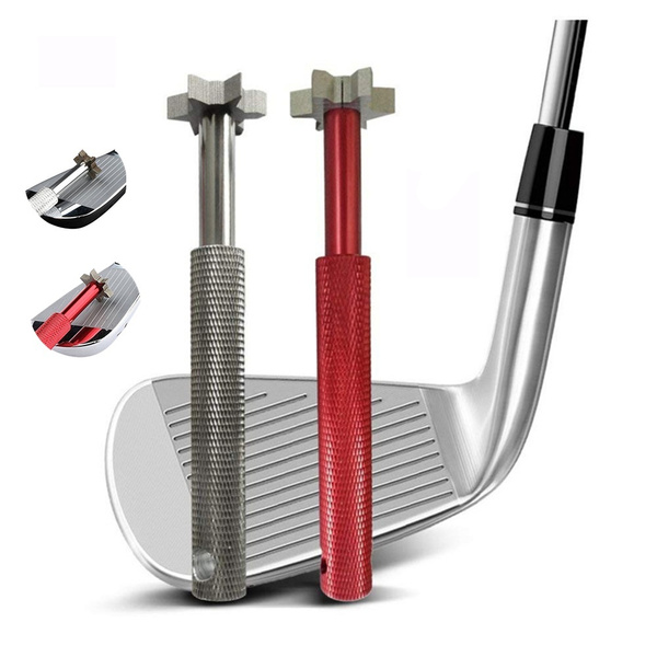 Golf Club Alloy Wedge Grooving Sharpening Tool V Shape Groove Cutter Wish