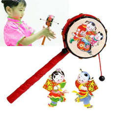 Toy, drum, Chinese, Bell
