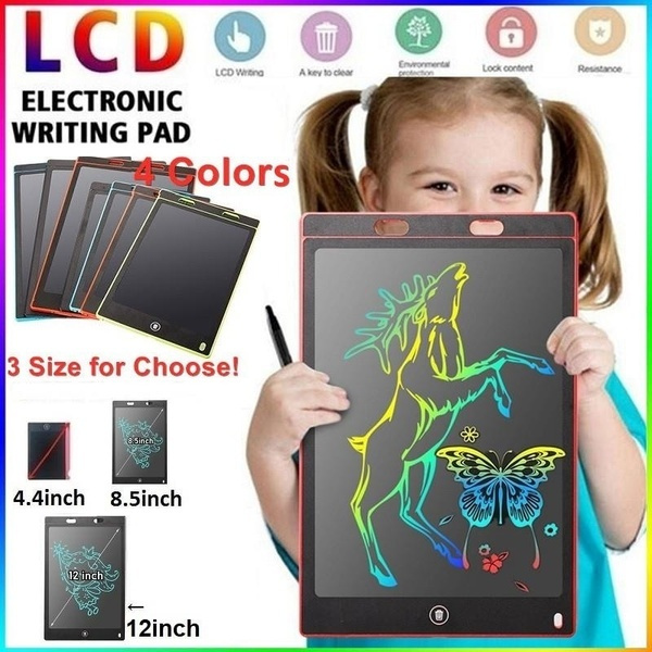 8.5" LCD Digital Electronic Writing Tablet Notepad Drawing Board Pad Kids Gift 