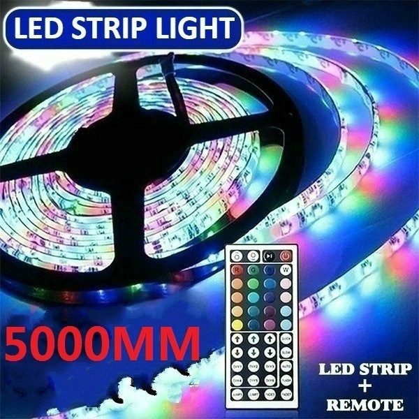 100 500cm Usb Led String Light Lamp Flexible Rgb With Remote Control Wish