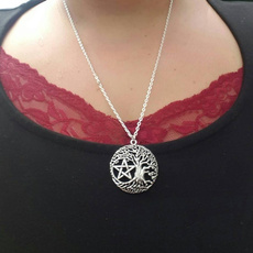 wiccan, Celtic, treenecklace, Jewelry