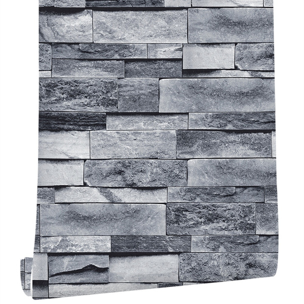 Light Gray Brick Self Adhesive Stone Peel And Stick Wallpaper Brick Faux Textured Wallpapers Stone Bathroom Ground Wallpapers | Wish Light Gray Brick Self Adhesive Stone Peel And Stick Wallpaper Brick Faux Textured Wallpapers Stone Bathroom Ground Wallpapers | Wish