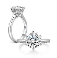 sixclawring, White Gold, DIAMOND, wedding ring