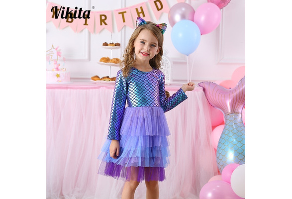 Mermaid birthday clearance girl outfit