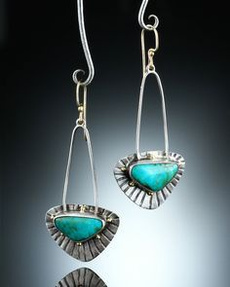 Turquoise, Fashion, fashionfashion, vintage earrings