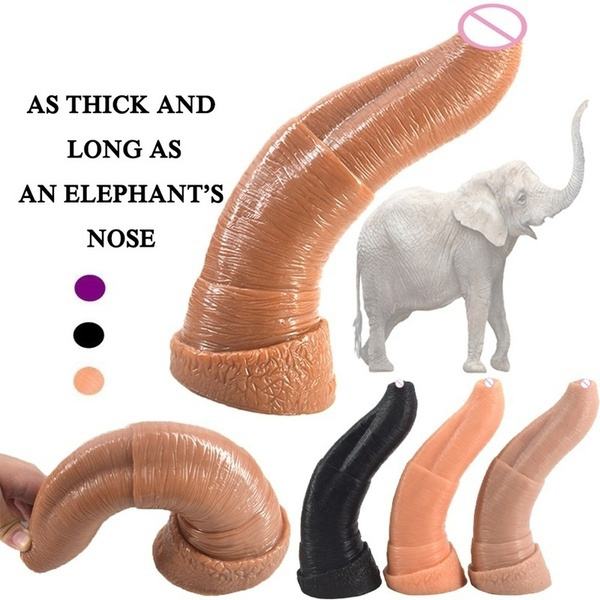 Simulation elephant nose real massage toy ladies vagina relaxation toy |  Wish