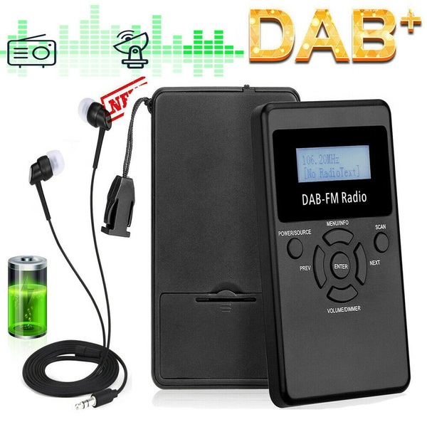 Mini Pocket DAB/DAB+ Digital FM Radio 