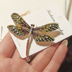 Beautiful, dragon fly, brooches, Prendedores