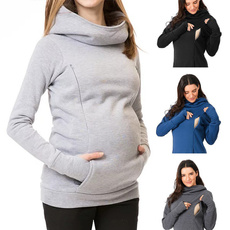 pregnantwoman, hooded, Spring/Autumn, Sleeve