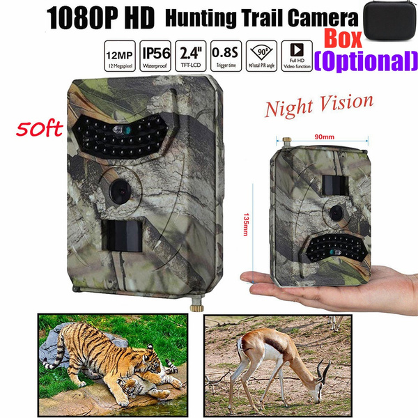 1080P 12MP Hunting Trail Camera Infrared Night Vision Wildlife Scouting Camera 